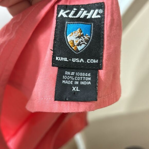 Kuhl women’s sleeveless embroidered boho v neck tank cotton xl - Picture 5 of 5